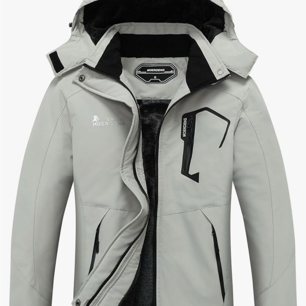 Women’s Gray Hooded Jacket